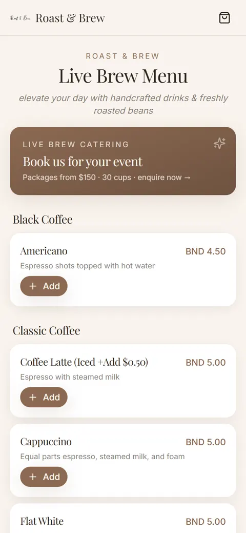 Roast & Brew